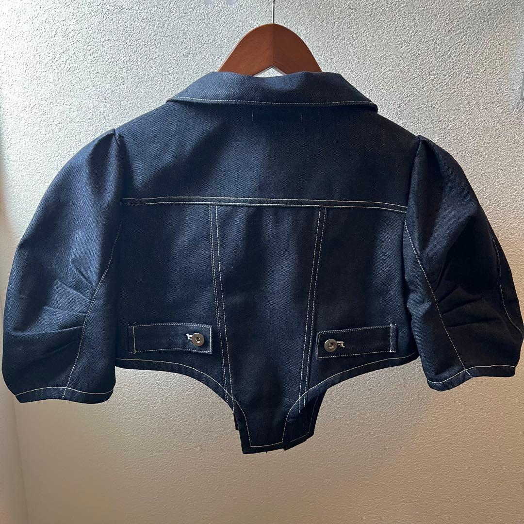 ジャケット・アウター POPPY CUTLINE DENIM JACKET