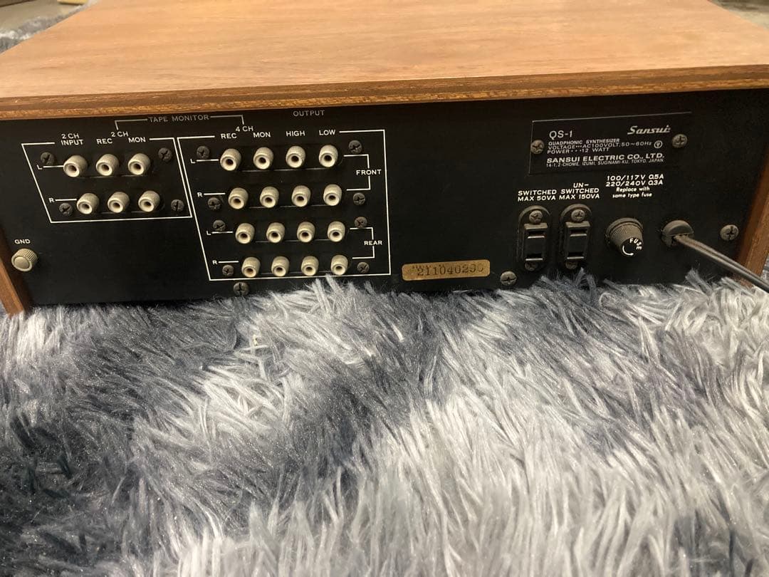 L)Sansui サンスイ QS-1 4チャンネル シンセサイザー