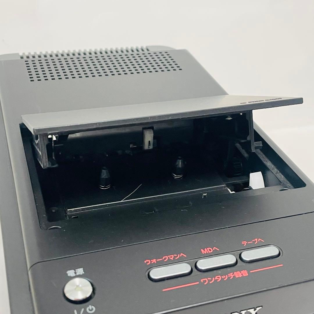 【美品】SONY MD搭載オールインワンコンポ CMT-M35WM B ブラック