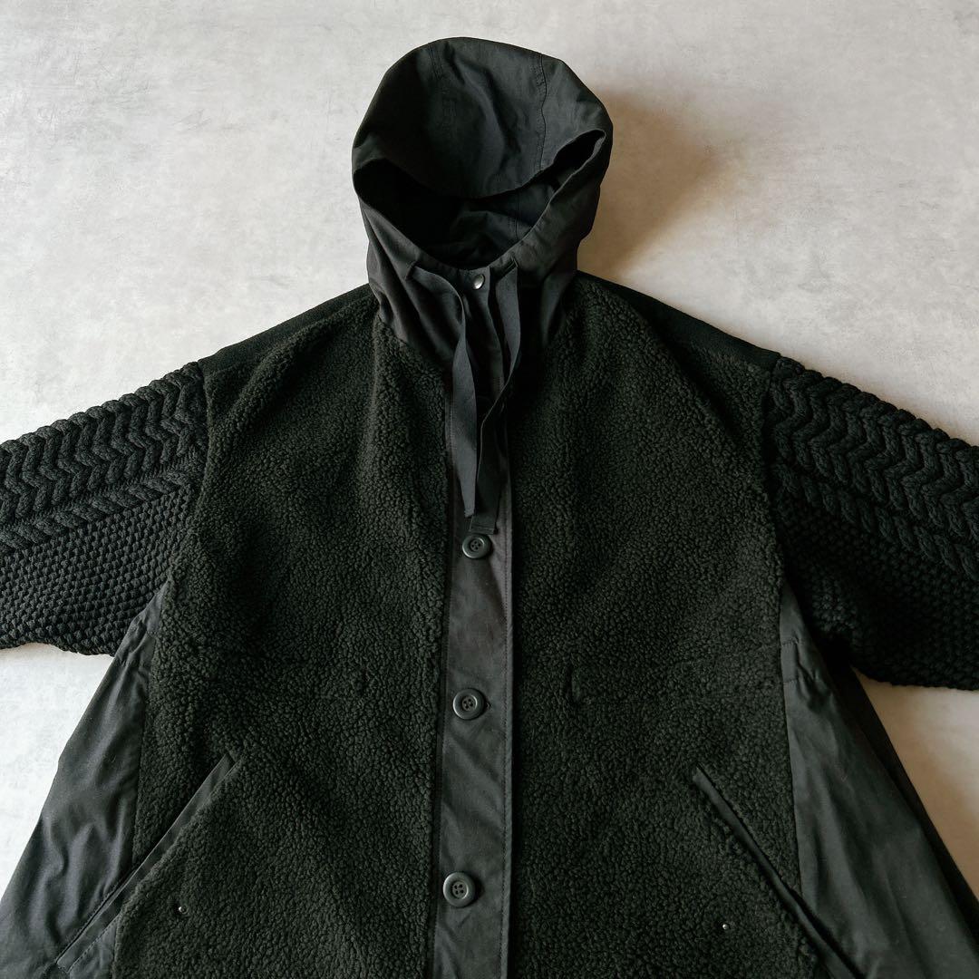 定価6.4万☆スタンブリー　 ロングコート　異素材MIX マキシ丈　モッズコート