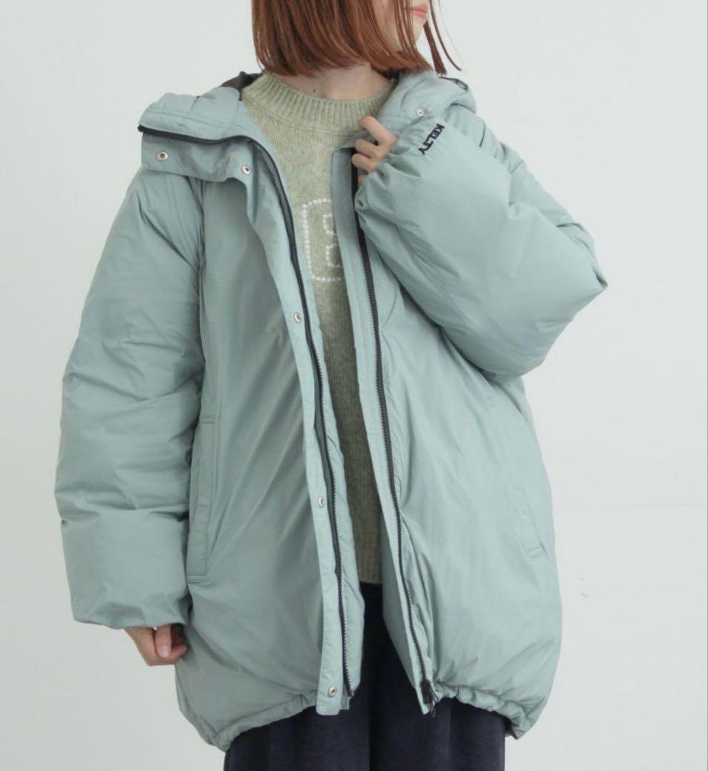 KELTY×Samansa Mos2 インサレーションミドルコート　ミント