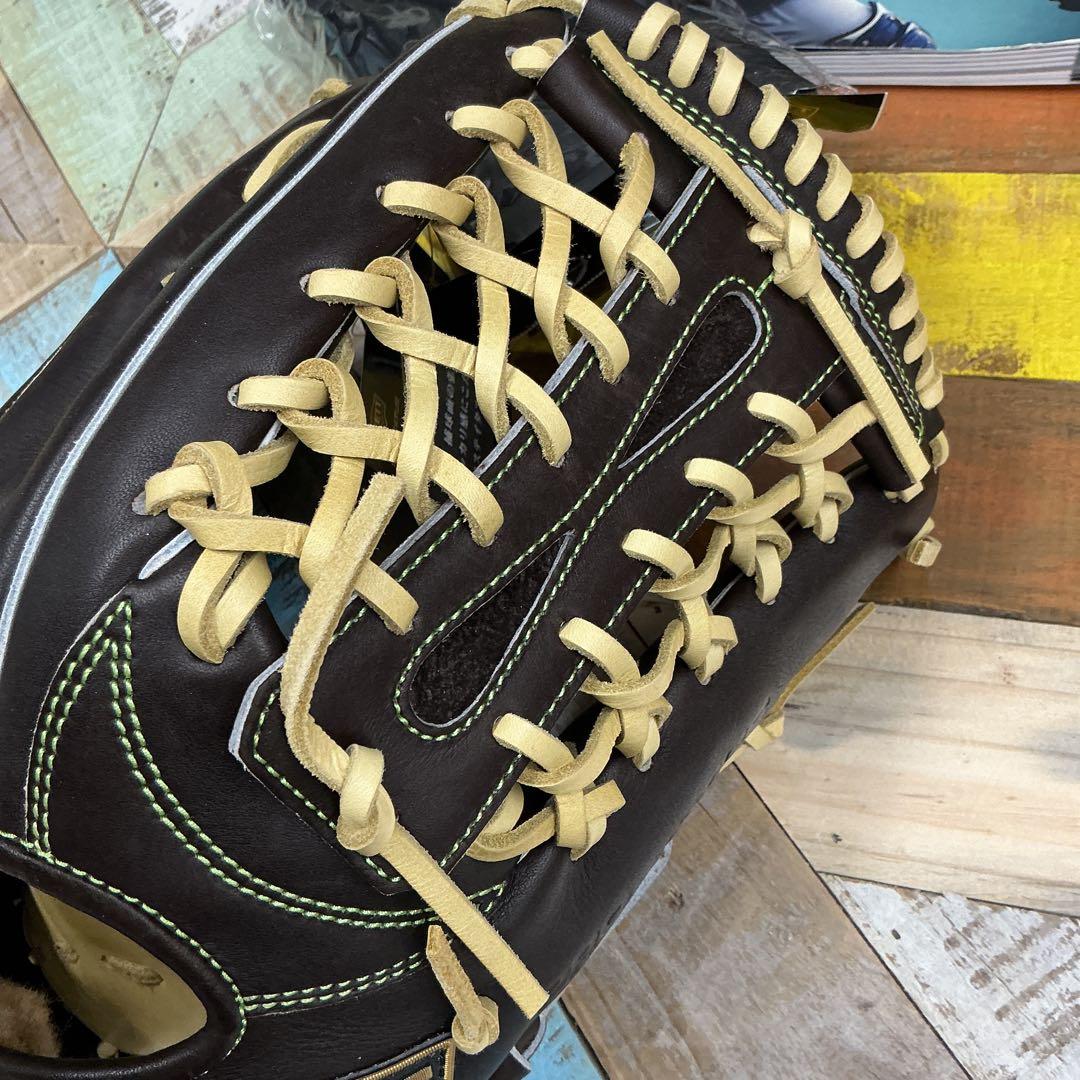 ゼットプロステイタス軟式野球グローブ　ウエルダーラベル　湯もみ型付けサービス
