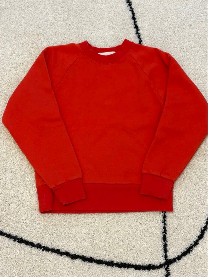 【シンゾーン】コモンスウェット美品　レッド　トレーナー