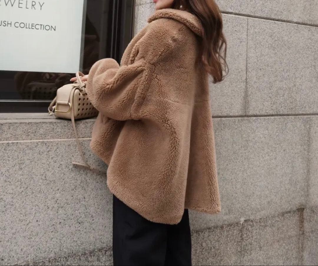 フジコ様【hyeon】ted cape / camel 【タグ付き新品未使用】