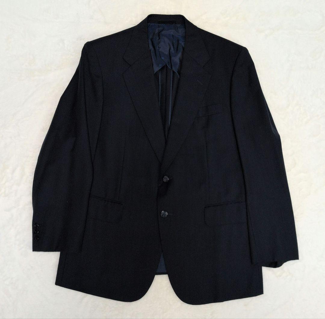 Ermenegildo Zegna生地 濃紺ビジネススーツ M相当 セットアップ