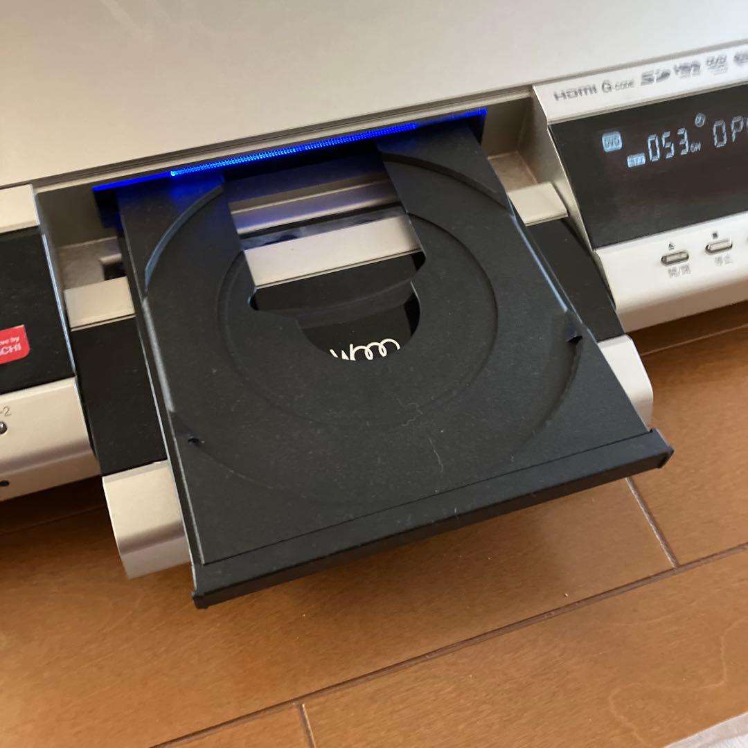 HITACHI WOOO HDD/DVDレコーダー DV-DH500Sリモコン付