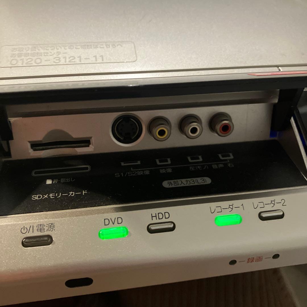 HITACHI WOOO HDD/DVDレコーダー DV-DH500Sリモコン付