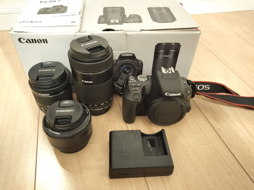 CanonEOSkissX9 ダブルズームレンズセット　デジタル一眼レフ