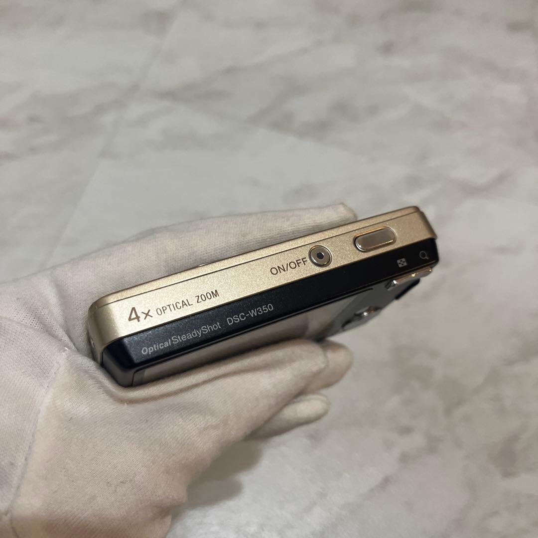 【美品】SONY Cyber-shot DSC-W350 シャンパンゴールド