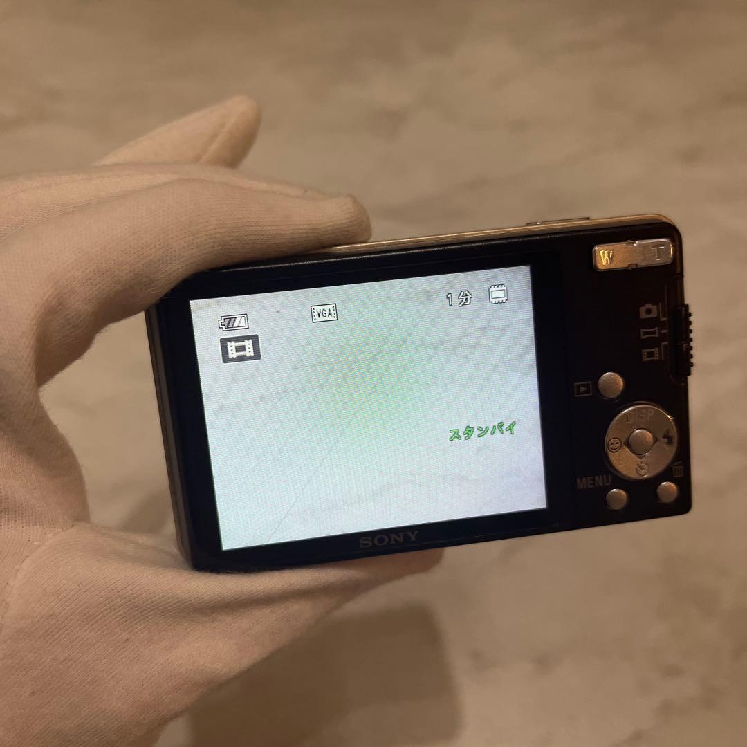【美品】SONY Cyber-shot DSC-W350 シャンパンゴールド