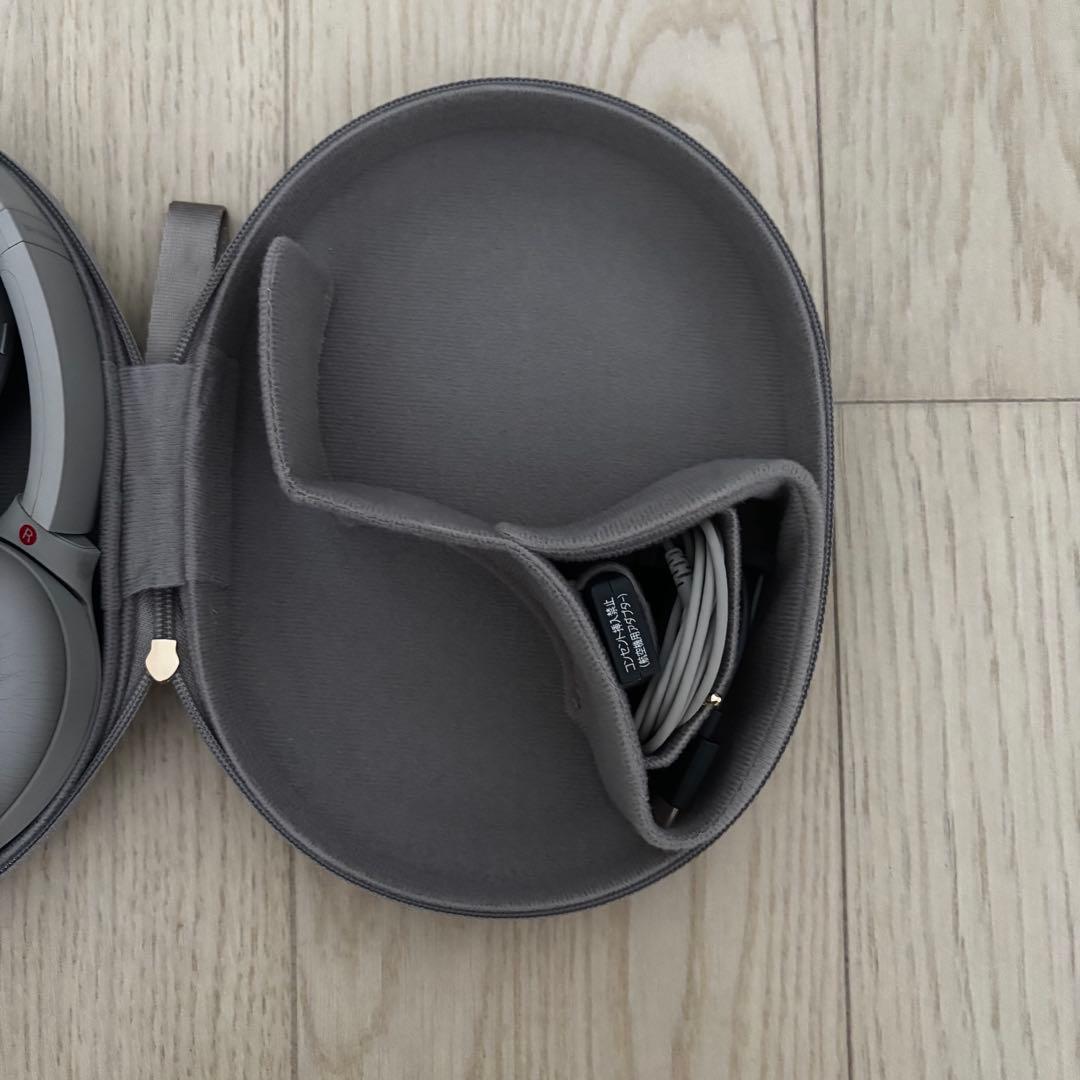 Sony WH-1000XM4 ワイヤレスヘッドホン グレー