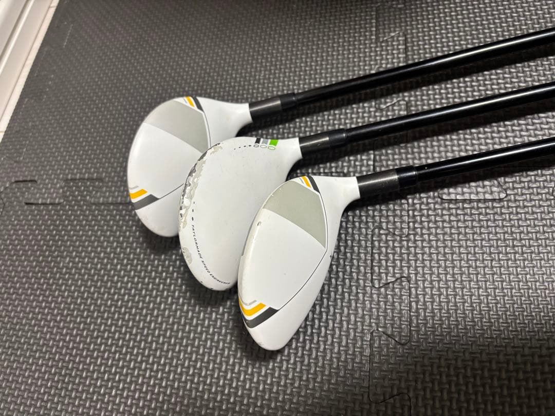 テーラーメイド）ユーティリティ【UT】セット（3.4.5） +オマケドライバー