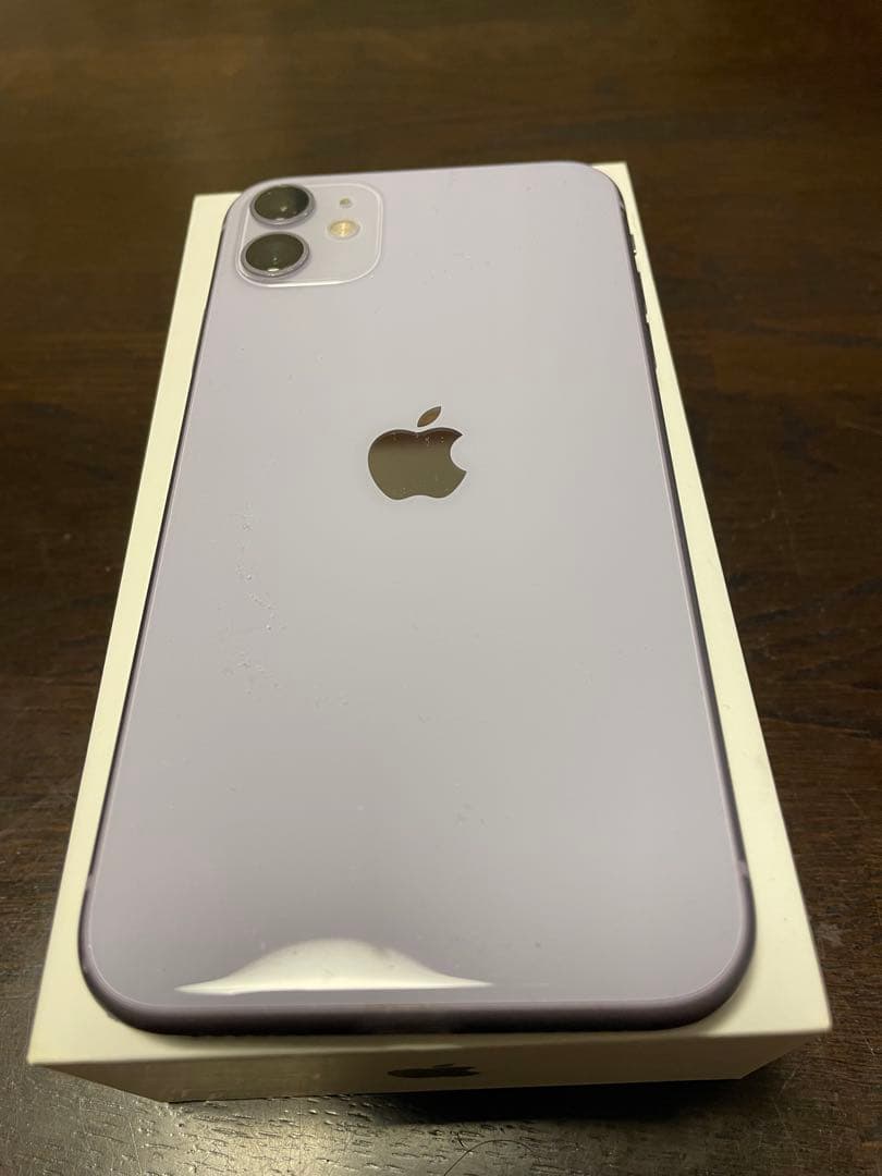 ★★★　Apple iPhone 11 128GB パープル　中古　★★★