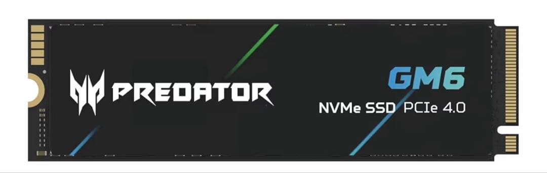内蔵型SSD PREDATOR GM6 NVMe SSD PCIe 4.0