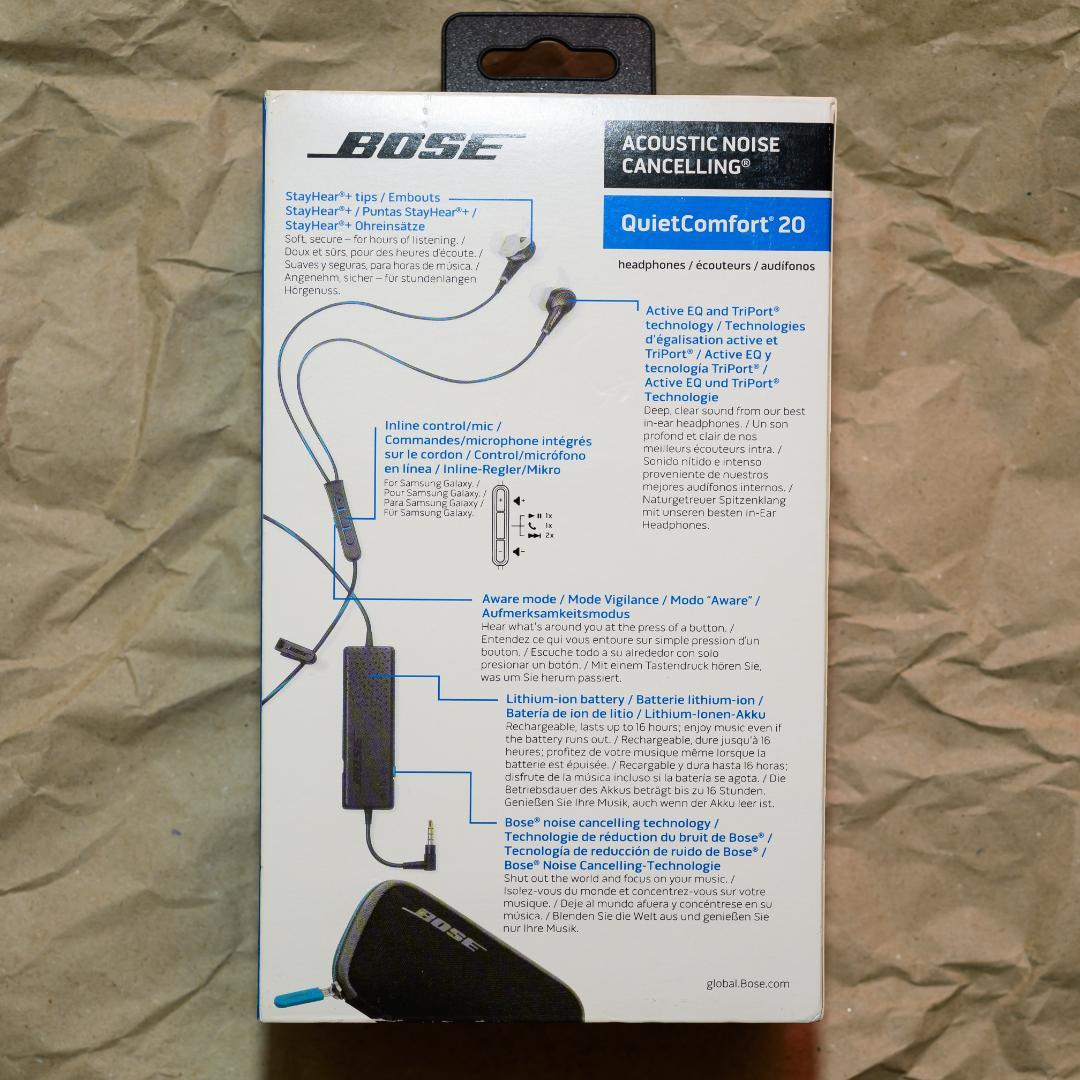 【未使用】Bose QuietComfort 20 NC