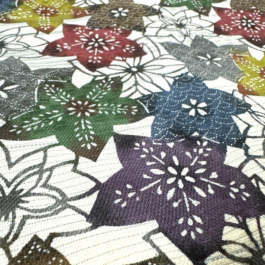 専用帯4753 ●江戸紅型 高級 正絹 全通 名古屋仕立て 名古屋帯