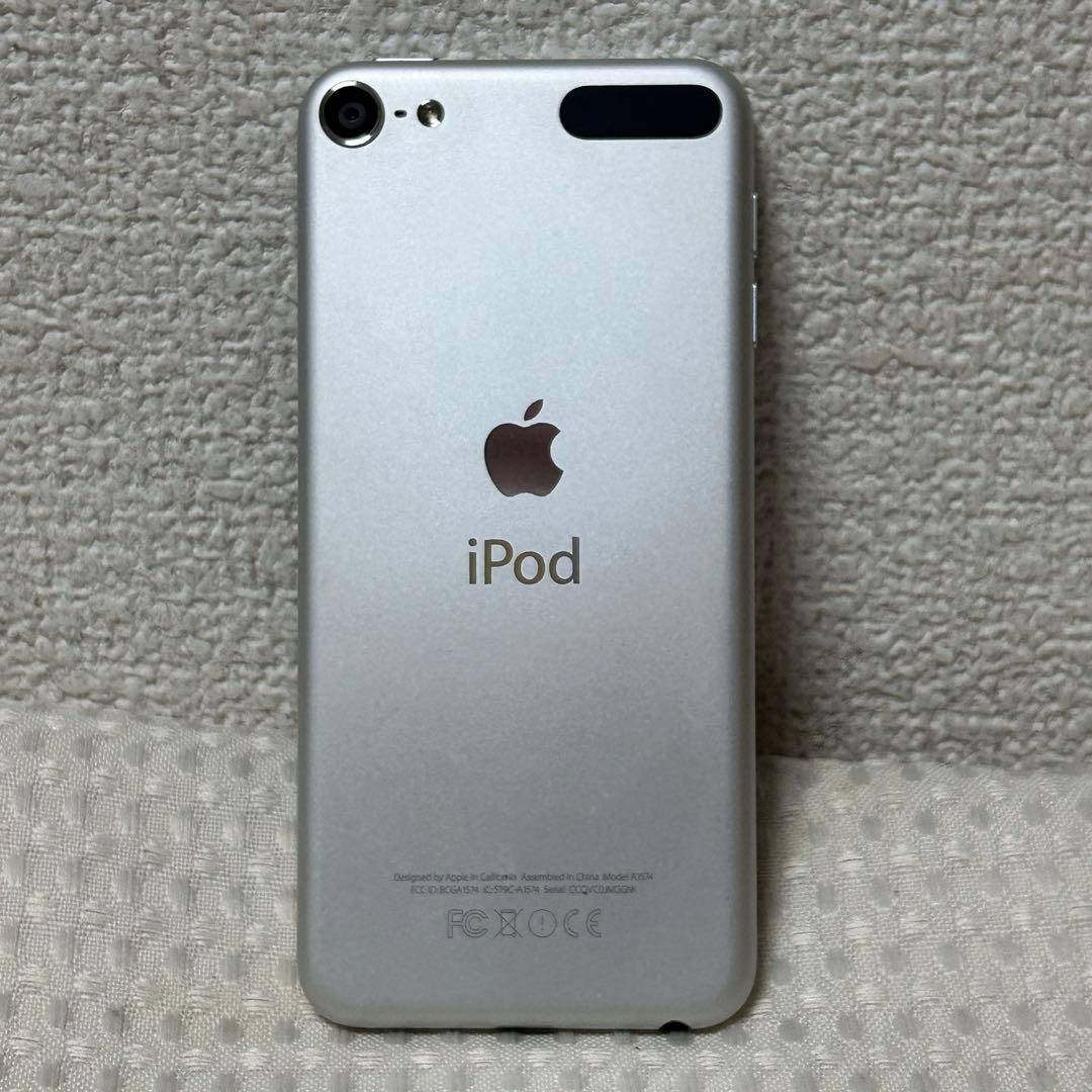 【美品】iPod touch 第6世代★32GB★シルバー★イヤホン・ケーブル付