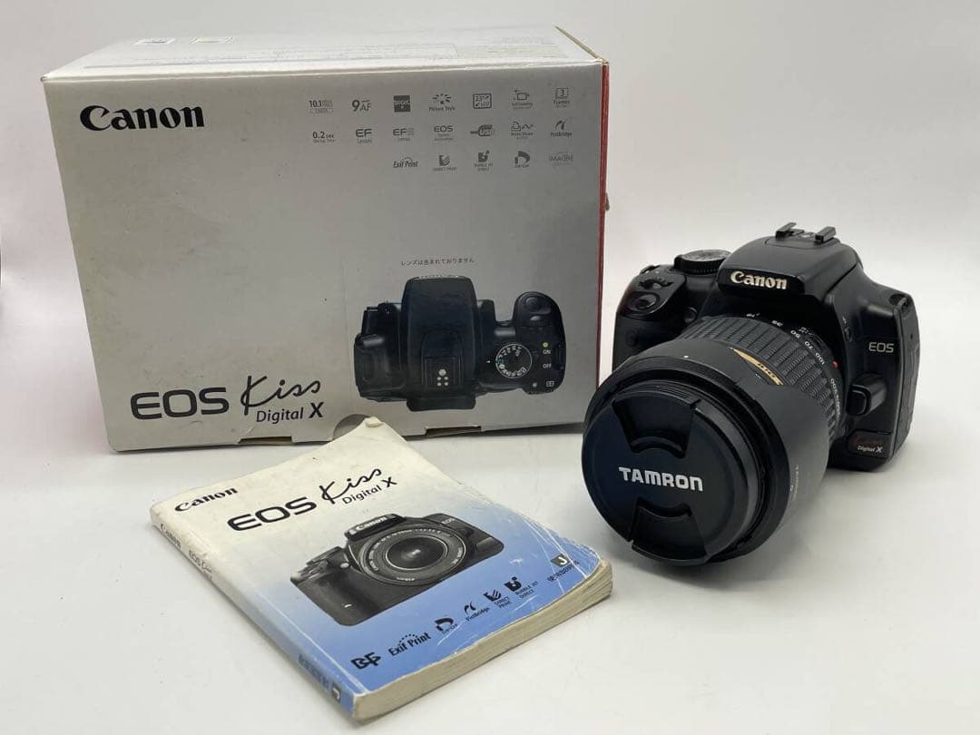 Canon EOS Kiss デジタルX 18～55レンズセット 箱付き