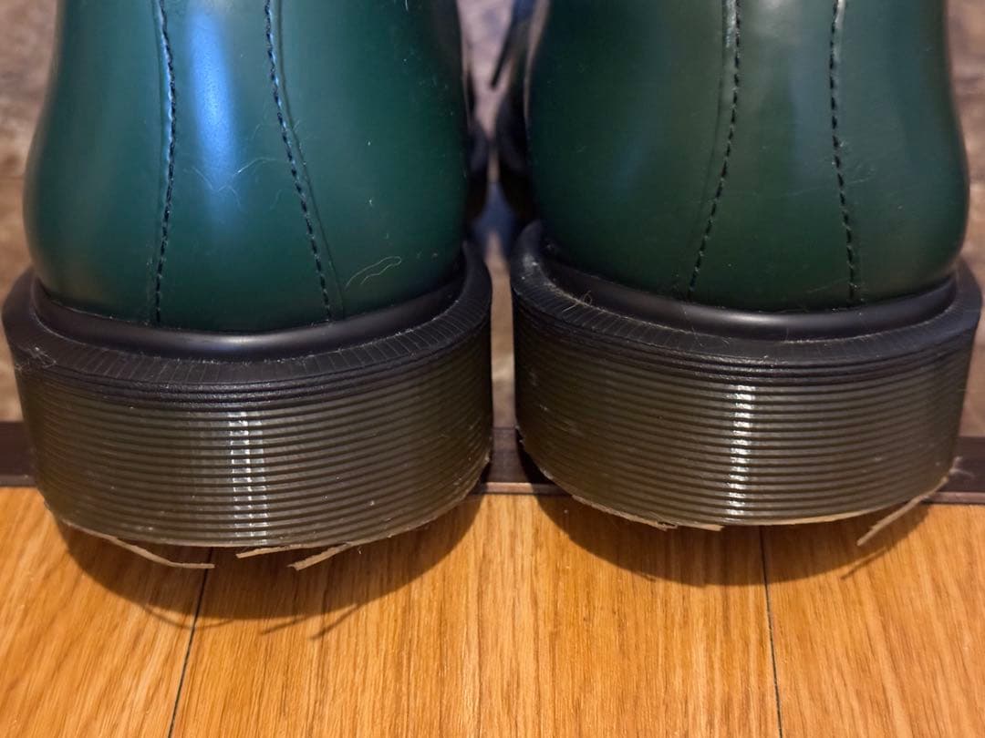 ドクターマーチン 3ホール グリーン
