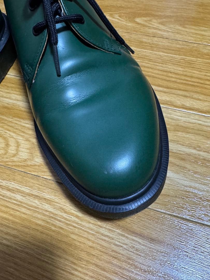 ドクターマーチン 3ホール グリーン