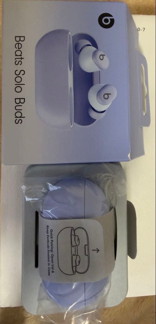 新品同様Beats Solo Buds アークティックパープル