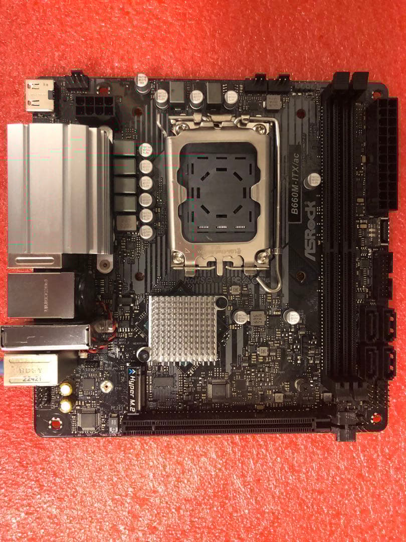 Asrock B660M-ITX/ac【ジャンク扱い】