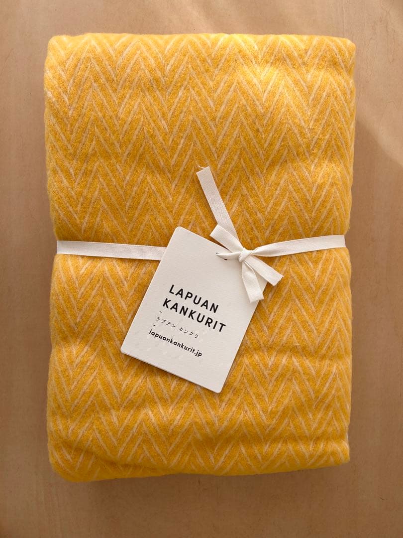 ラプアンカンクリ ウールブランケット IIDA 130x200cm