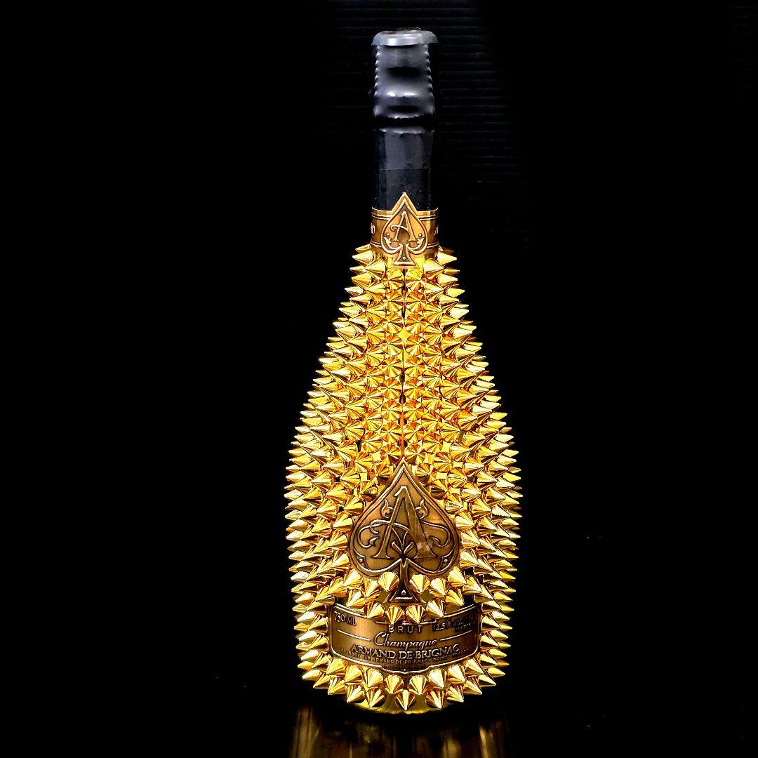 【24時間以内発送】 アルマンド ゴールド トゲマンド スタッズボトル