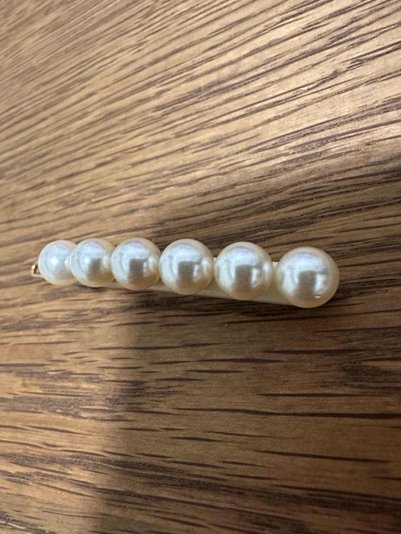 ALEXANDRE DE PARIS パール ヘアピン