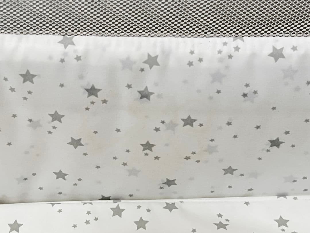 【中古良品】HZDMJ ベビーベッド　カーキ