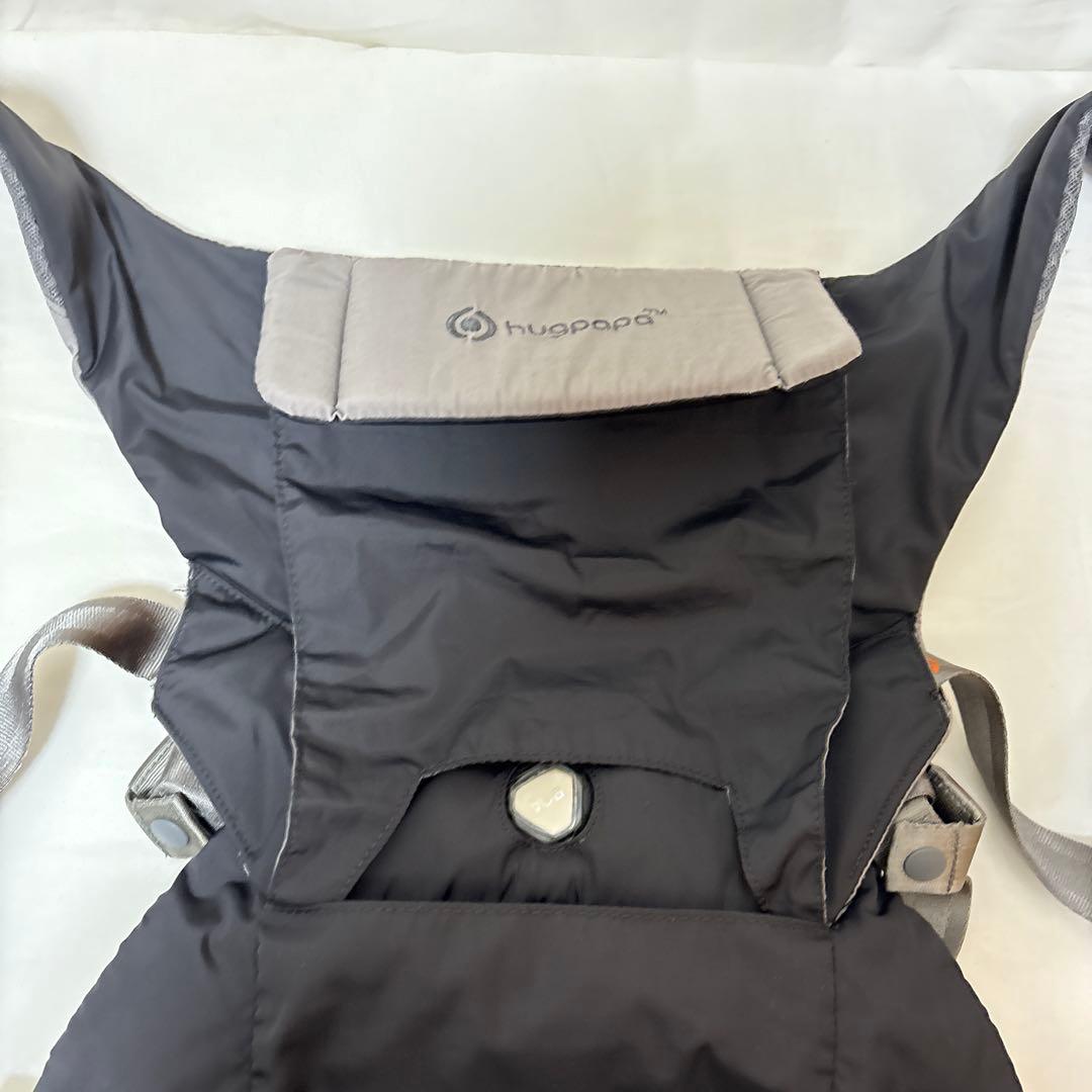 hugapapa 抱っこ紐 グレー 箱付き