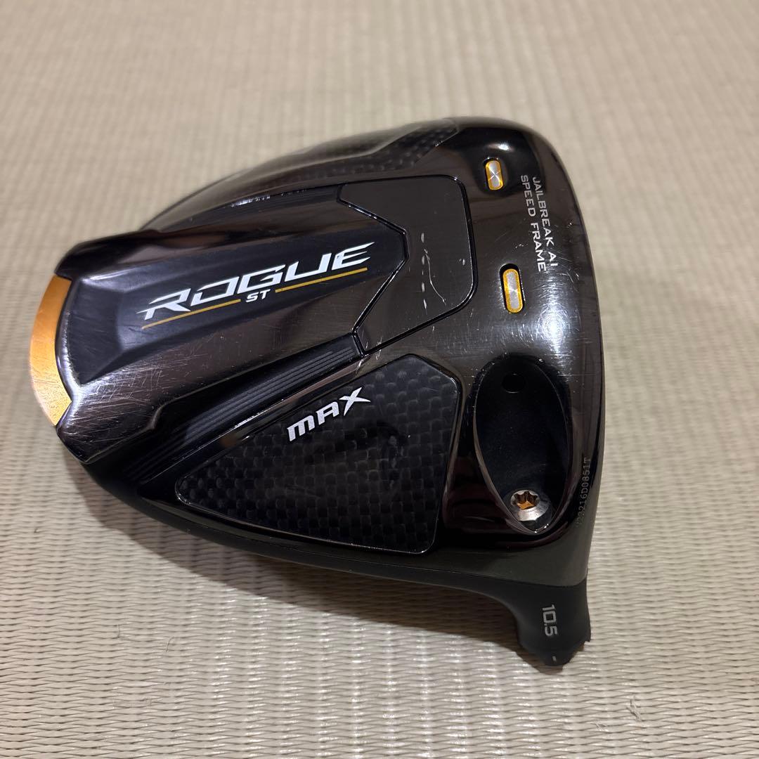 キャロウェイローグst maxドライバーヘッド10.5カバー付き