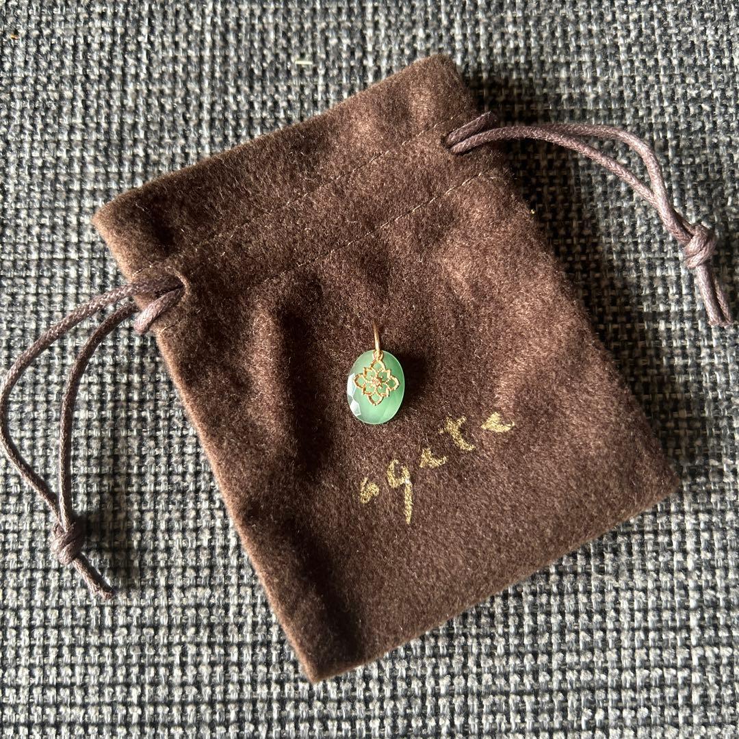 アガット K5 アベンチュリンチャーム