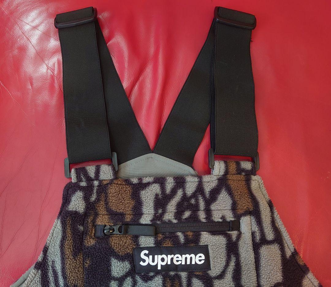 Supremeシュプリーム 20AW オーバーオール ポーラテック M 迷彩
