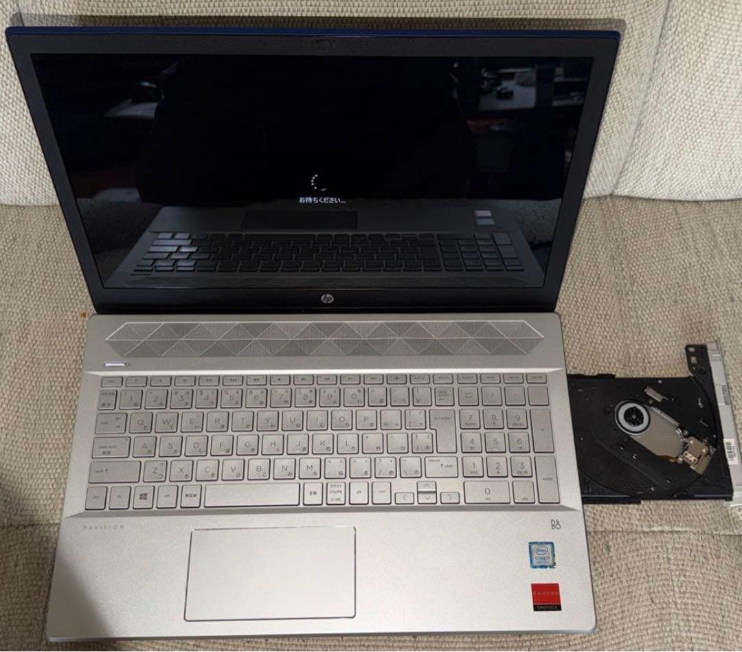 HP ノートPC ブルー