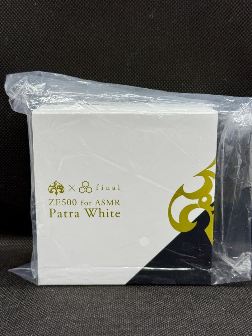 イヤホン final ZE500 for ASMR Patra White