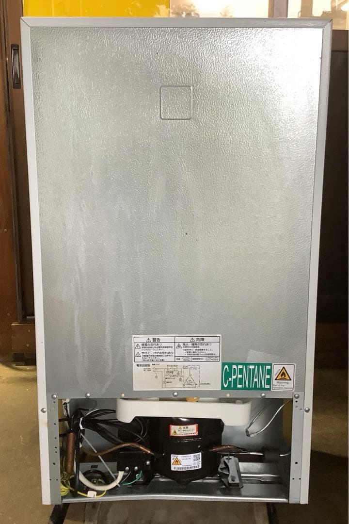 マクスゼン 2ドア冷蔵庫 JR087ML01WH 87L 2021年製