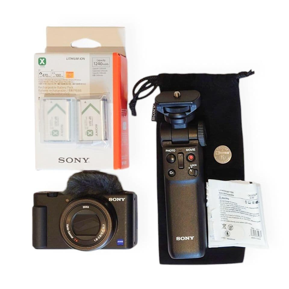 【超お得セット】SONY VLOGCAM ZV-1 シューティンググリップセット