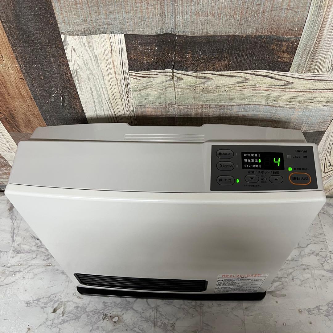 即日受渡❣️全国送料込昨年購入リンナイ　ガスファンヒーター　都市ガス用