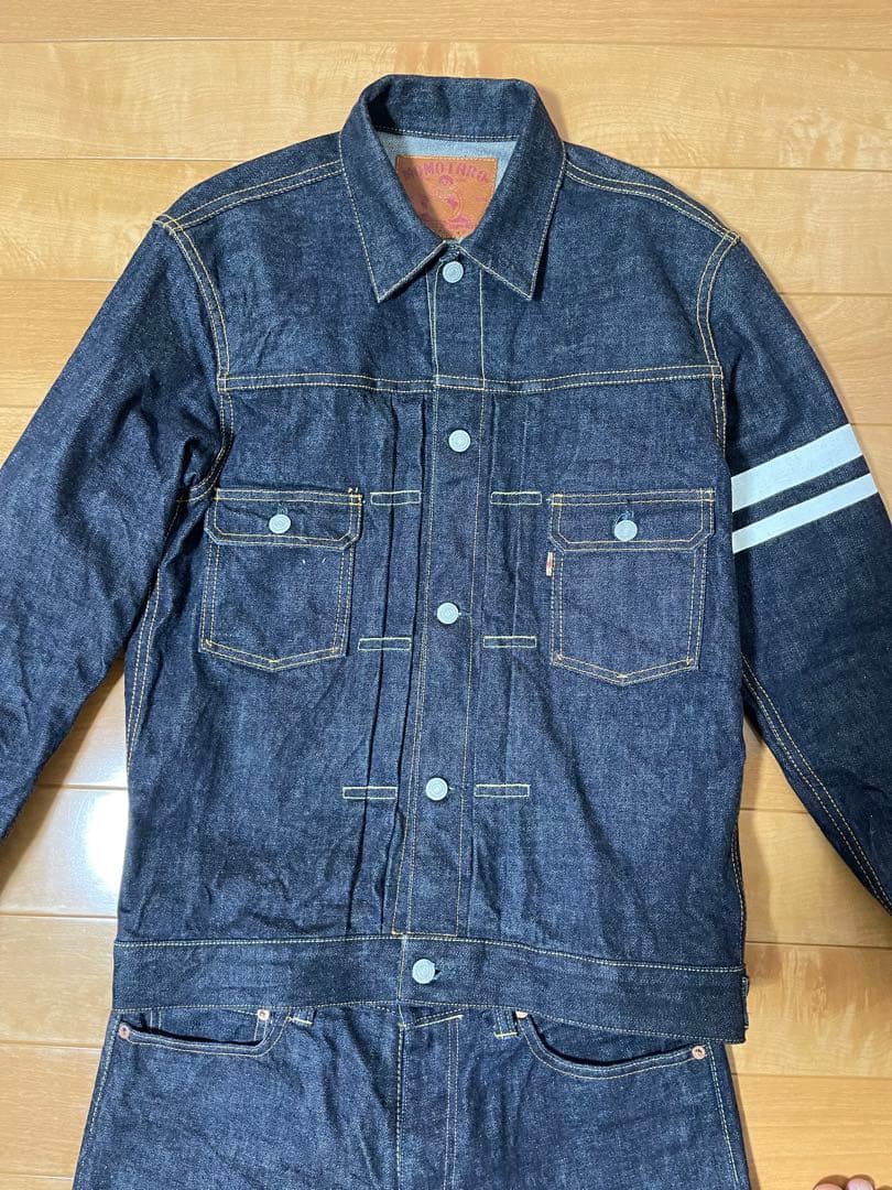 桃太郎JEANS 2105SP 出陣 デニムジャケット サイズ40 セットアップ