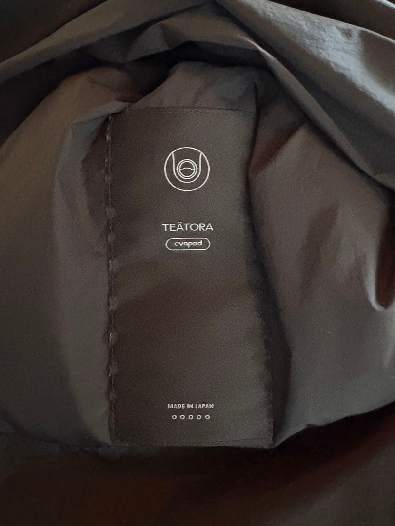 TEATORA ROOMKEY VEST EVAPOD SIZE 5 テアトラ