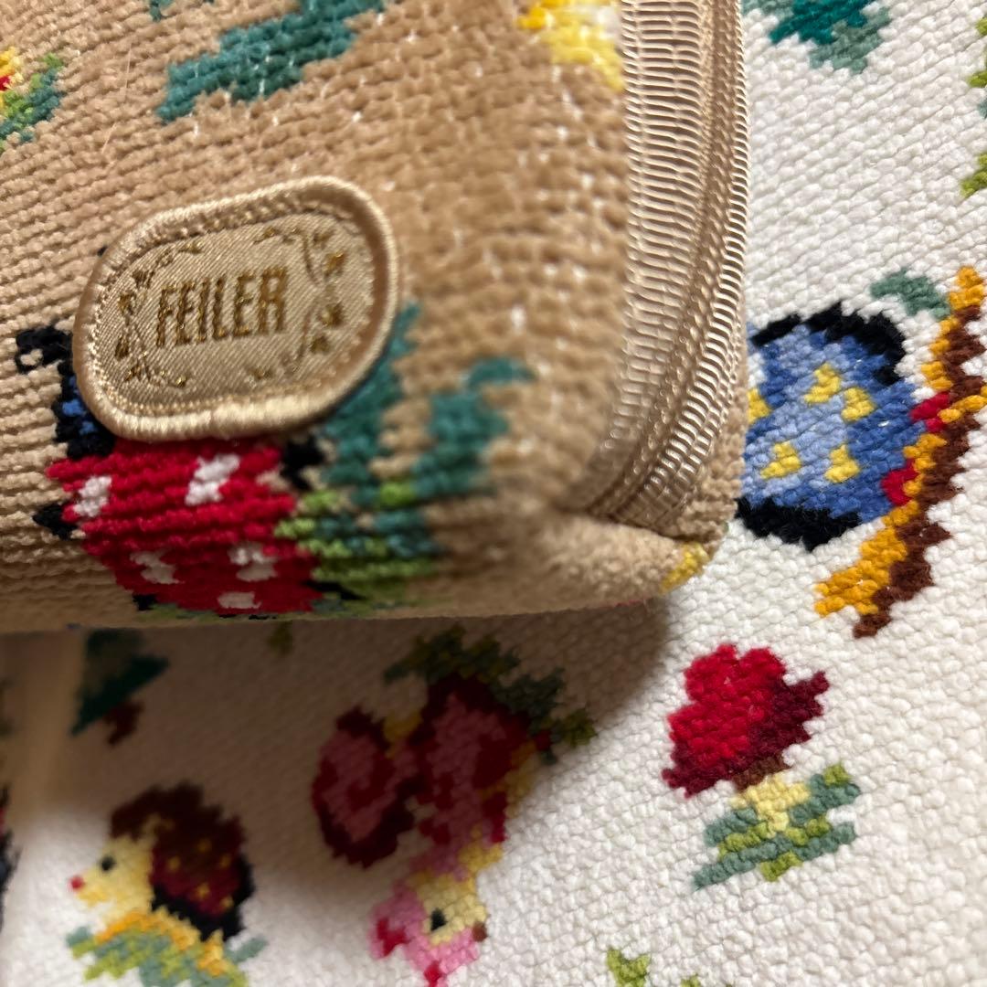 フェイラー ハイジ便利ポーチ ベージュ