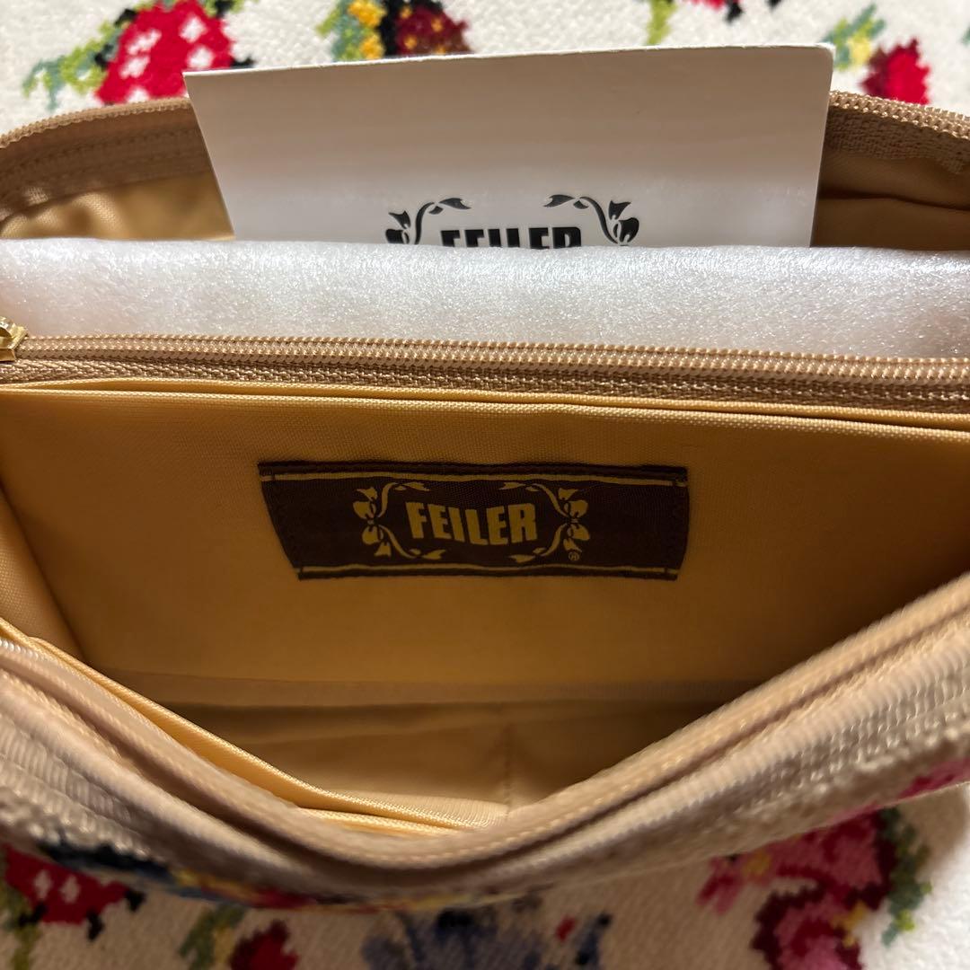 フェイラー ハイジ便利ポーチ ベージュ