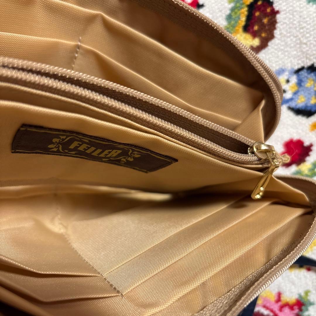 フェイラー ハイジ便利ポーチ ベージュ