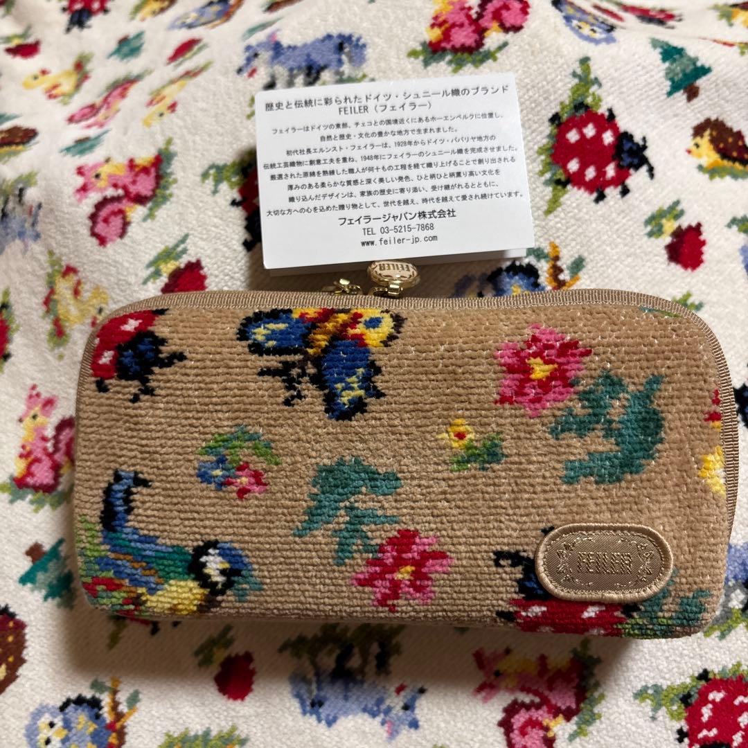 フェイラー ハイジ便利ポーチ ベージュ