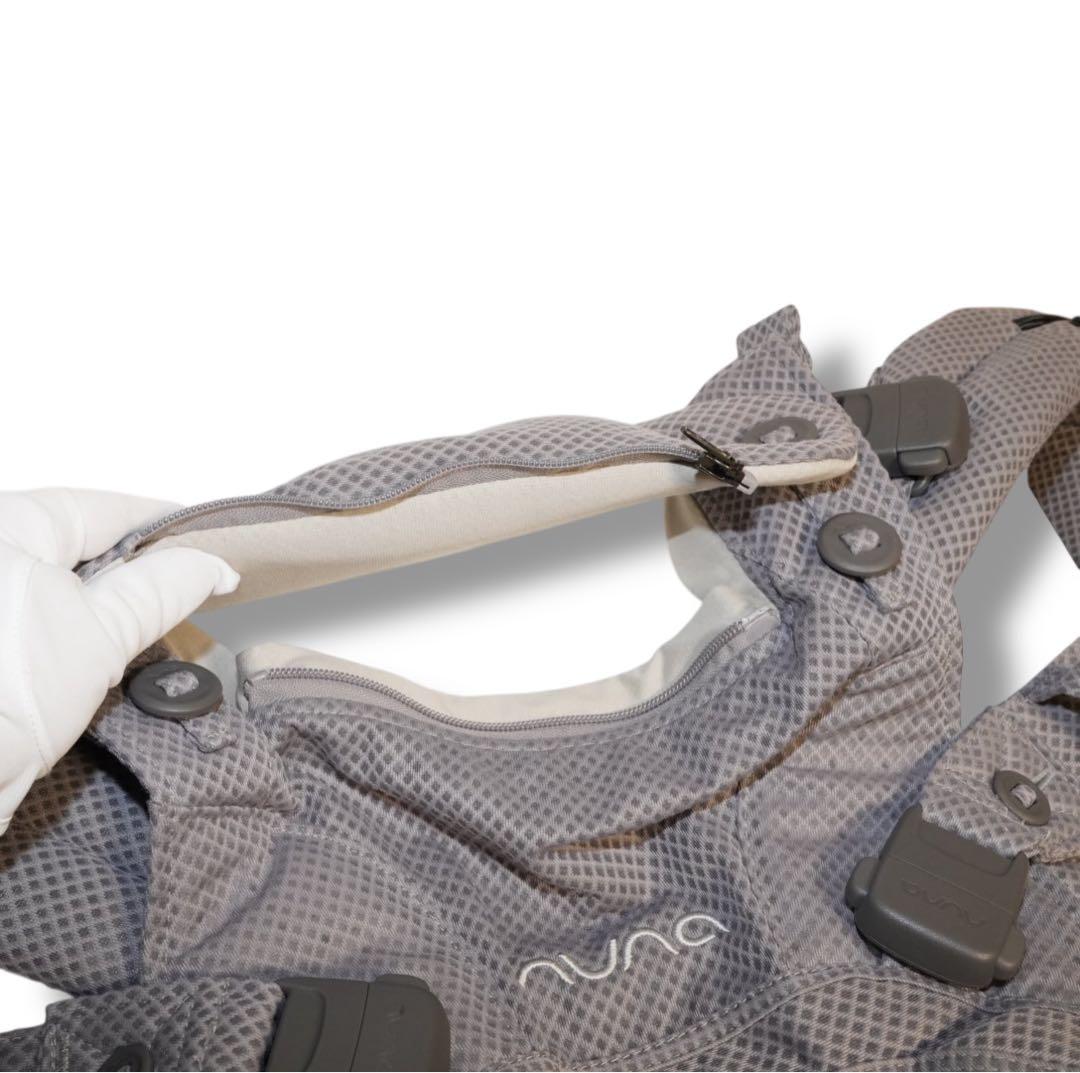 【超美品】nuna cudl clik 抱っこ紐 グレー