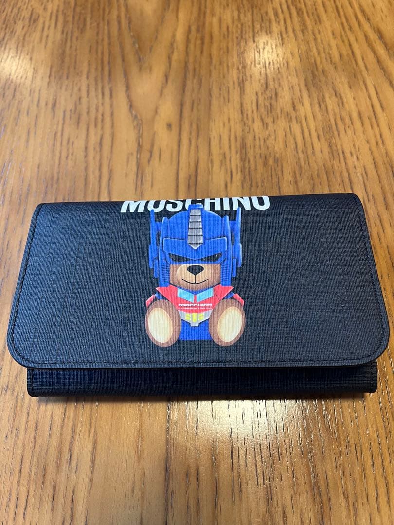 MOSCHINO チェーン付き財布　レディース、メンズ