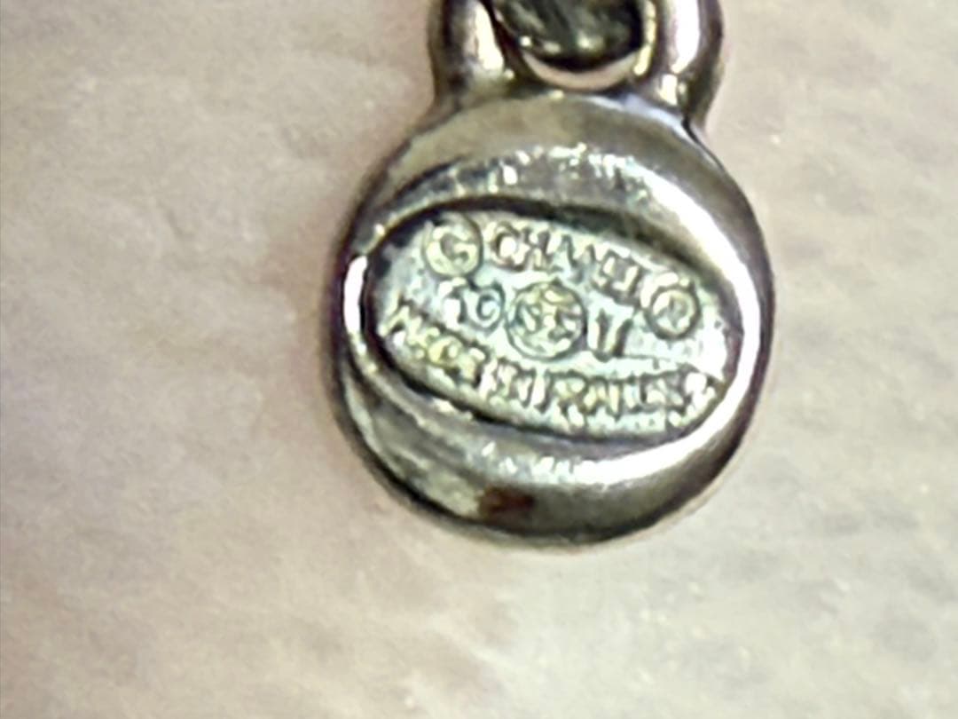 ミッピィ　シャネル　CHANEL シルバー　ネックレスフラワーモチーフ