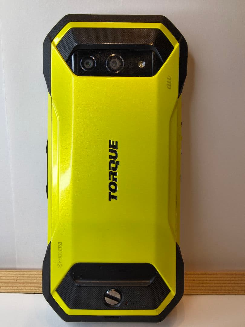 【au/UQ】TORQUE　5G イエロー　128G