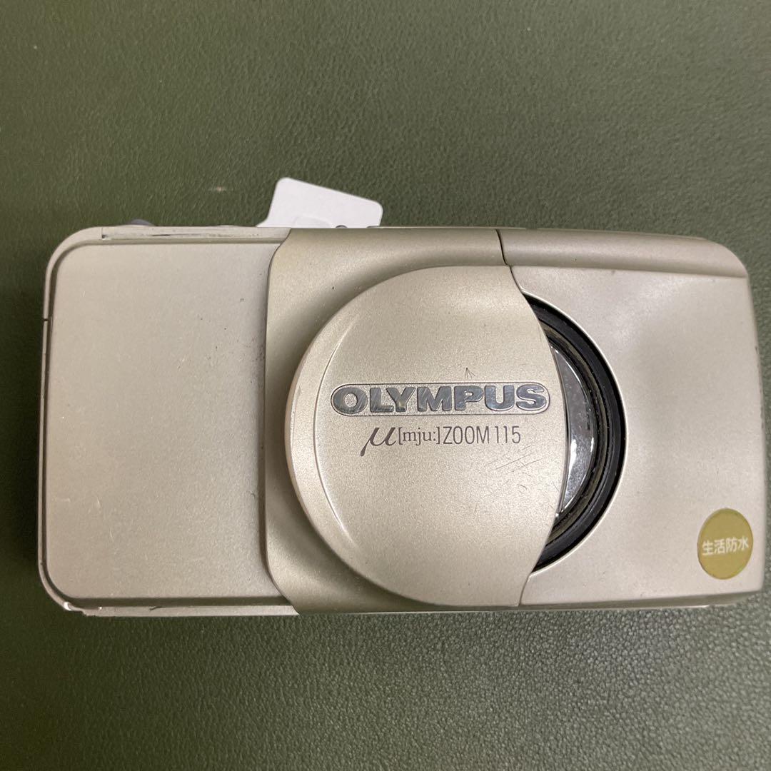 E7592 OLYMPUS μ[mju:] ZOOM 115 フィルムカメラ